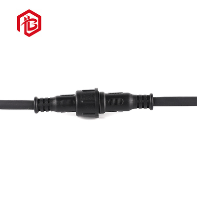Bett M19 12A Exterior IP68 Conector de cable de cable impermeable de conector de cable de panel de montaje masculino femenino 2 3 4 5 pines personalizados