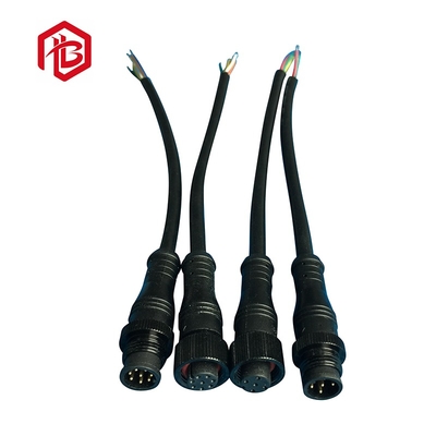 High Performance M12 IP68 Waterproof PVC Cable Shielded Brass M Code Wiring Harness Male/Female Connector Socket From Factory