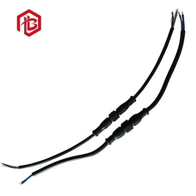 Conector impermeable en ángulo recto M16 macho a hembra IP68 para automoción