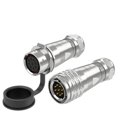 SF16 2/3/4/5/7/9Pins empuje-tirar auto-bloqueo conector circular impermeable macho/hembra enchufe de aviación