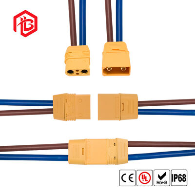 XT90 Conector de cobre resistente al agua masculino/femenino con enchufe de cable IP65 con potencia de CC