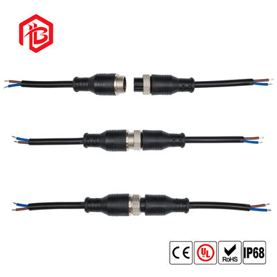 GX16 Hombre/mujer impermeable IP65 contacto de cobre enchufe eléctrica de metal con carcasa de PVC adaptador de 5 pines