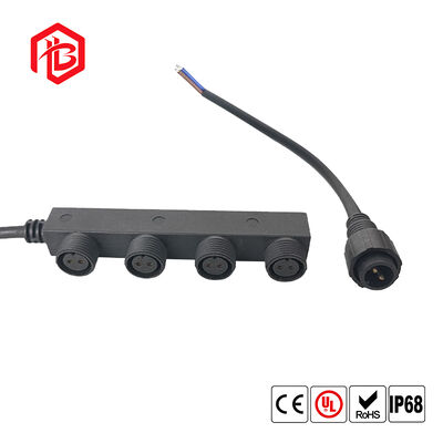M19F MÓDULO TÍPICO Conector impermeable de contacto de cobre hombre/mujer para sistemas aeroespaciales y de energía solar